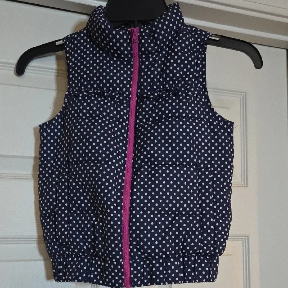 OshKosh‎ B'gosh Pink Vest with White Accents